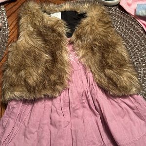 Starting Out Baby Faux Fur Vest 3 months